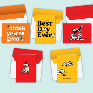 Mutt dog greeting cards