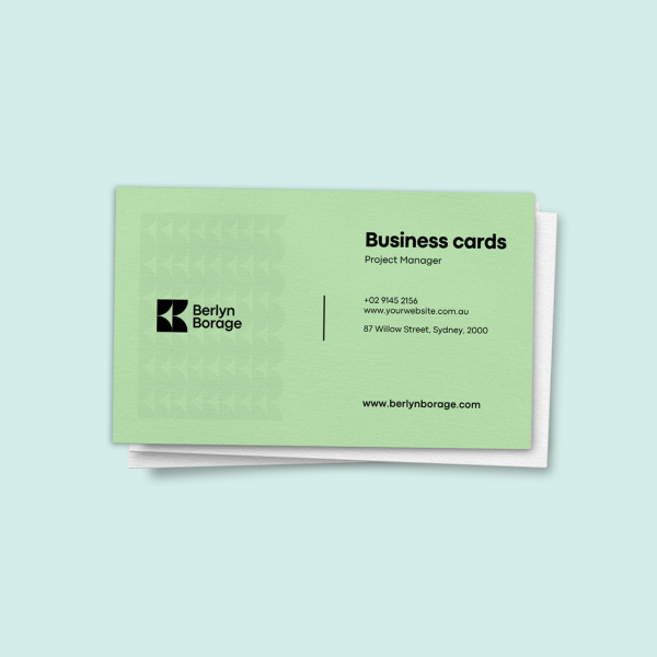 Standard business cards